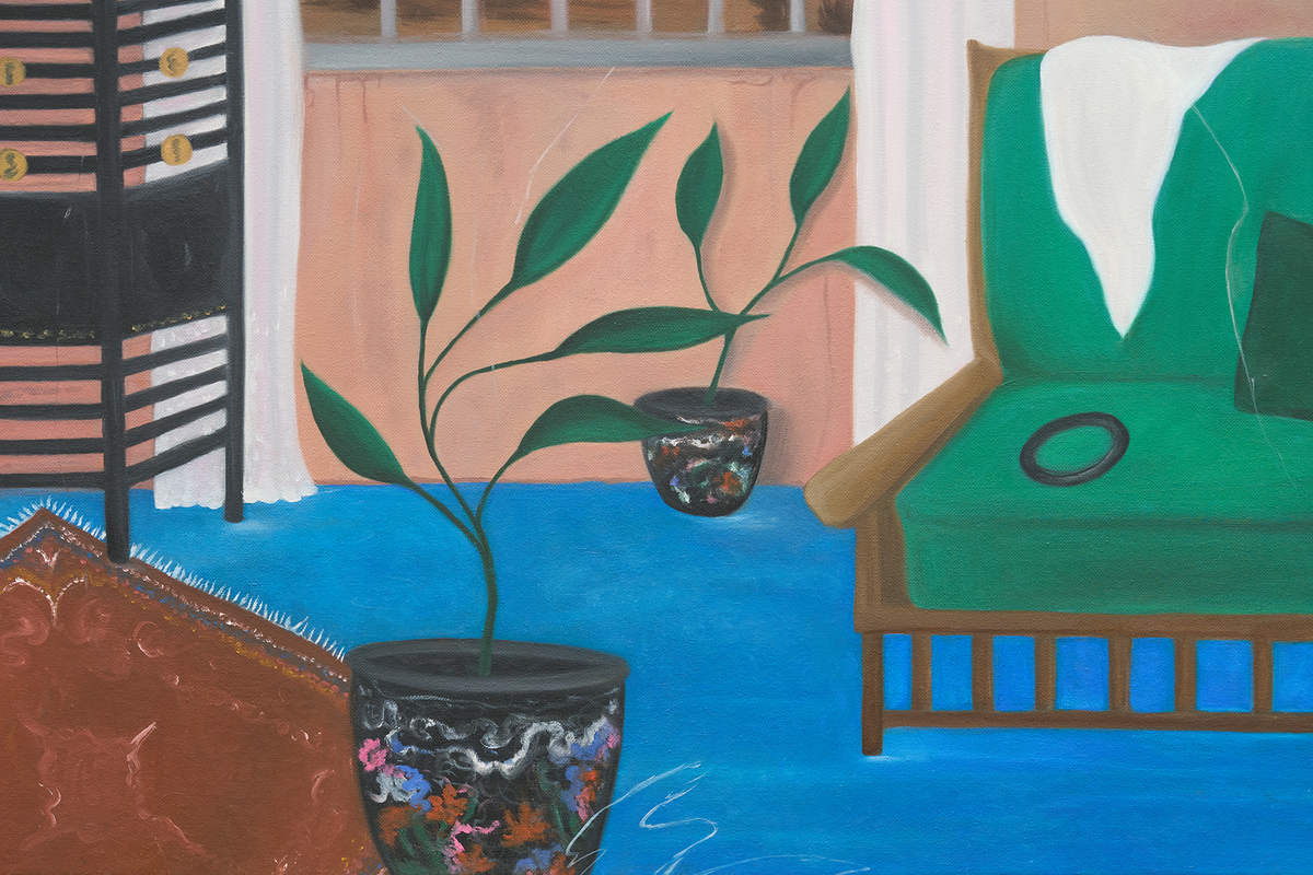 Green Couch, 2024