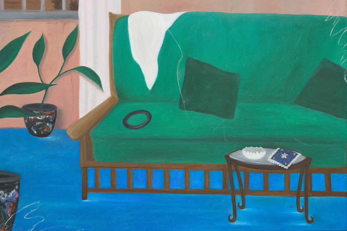 Green Couch, 2024